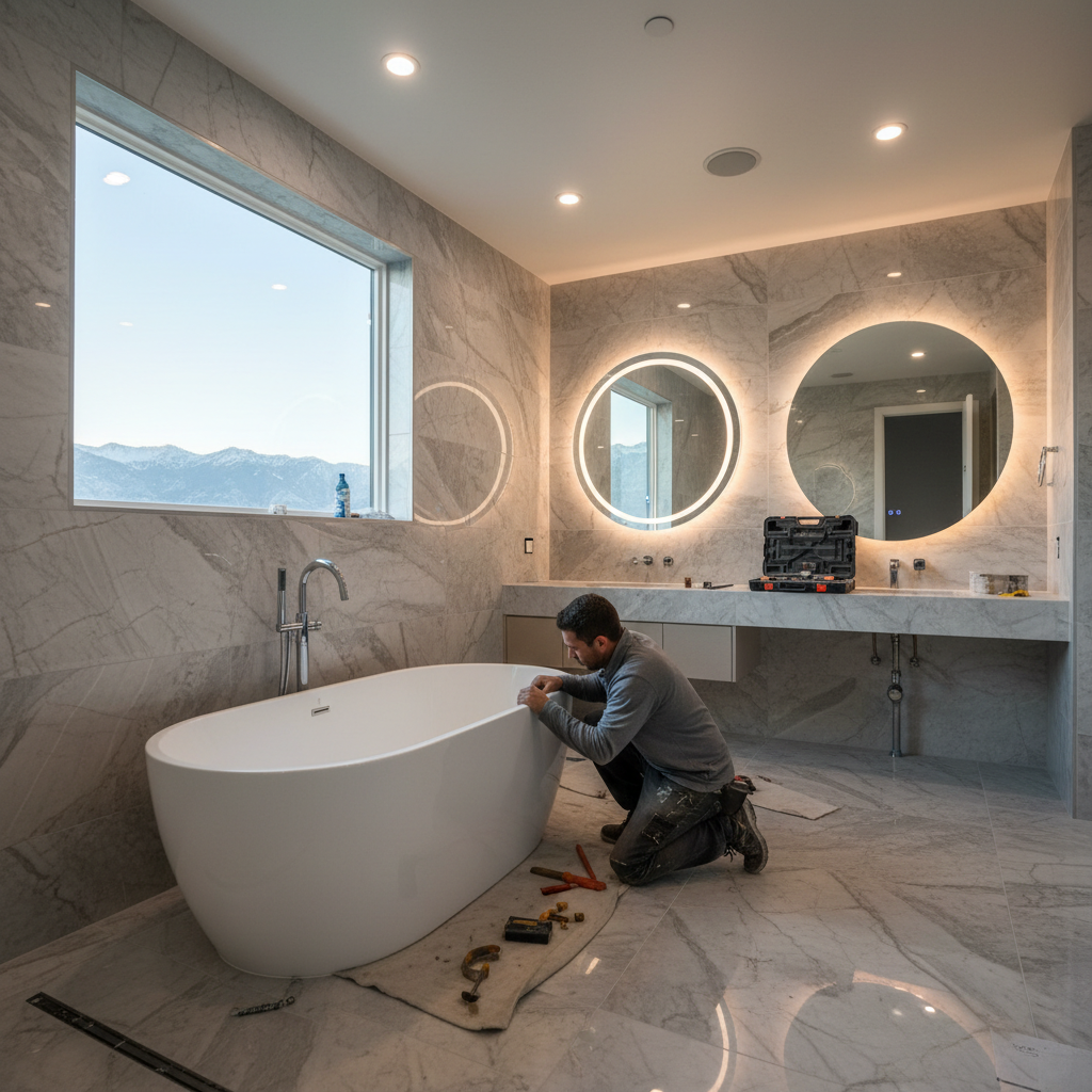 How‍‌‍‍‌‍‌‍‍‌ to Combine Tub Installation with a Full Bathroom Remodel in Salt Lake City
